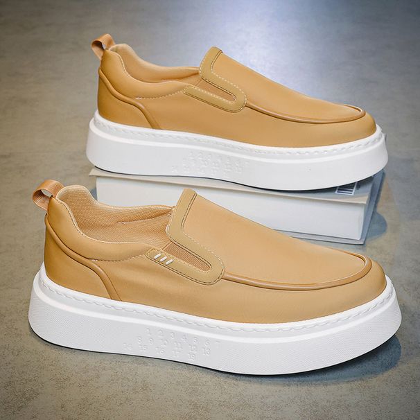 Beihai-SU010 2024 Novo Casual Board Versátil Trendy Verão Respirável Um Pé Sapatos Masculinos_voghion.com