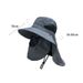 Mode Sommer Sonne s UV Schutz Outdoor Jagd Angeln Kappe für Männer Frauen Wandern Camping Visier Eimer Abnehmbare Fischer_voghion.com