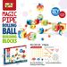 "STEM Educational Building Blocks Toy - 100-Piece DIY Pipe Maze Construction Set For Kids & Teens, Creative Play & Brain Development (Multi-Color)_voghion.com