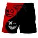 Unbeatable Quality Unbeatable Quality Men's 3D With Personalized Smiling Face XX Pattern Summer Casual Men's Shorts_voghion.com