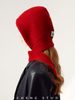 Korean Version Ins Autumn Winter Scarf Integrated Warm Knitted Wool Blend Balaclava Women's Neck Warmer Hat_voghion.com