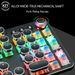 Tastiera meccanica da gioco Retro Punk USB cablata LED 23 modalità RGB retroilluminato Interruttore 104 tasti Tastiera completa Asse verde per_voghion.com