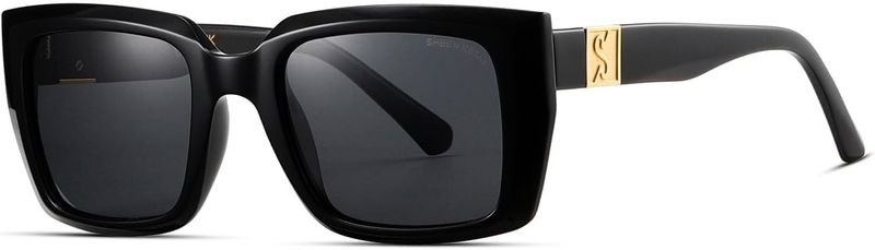 Occhiali da sole retrò polarizzati in acetato da uomo e da donna, con montatura quadrata, design unico_voghion.com