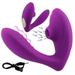 Sex fun sucking vibrator Mary wears female G-spot stimulation clitoral orgasm vibrator massage stick_voghion.com