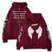 Felpa con cappuccio streetwear con stampa ali d'angelo - Felpa oversize con cerniera per donna | Pullover unisex alla moda | Comodo misto cotone | Colori assortiti (S-XXXL)_voghion.com