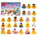 Christmas Rubber Duck Blind Box Advent Calendar Christmas Vinyl Little Yellow Duck Blind Box Countdown Christmas Gift Set_voghion.com