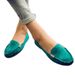 Women's Casual Solid Color Round Toe Flats_voghion.com
