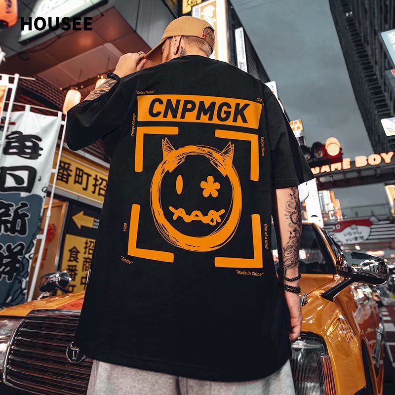 C&J Street Fashion ins Kurzarm T-Shirt Herren Mode Sommer China-Chic Oversize Fat 8XL Halbarm_voghion.com