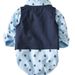 Vestiti per bambini Abito da gentiluomo per ragazzino Abito a quattro pezzi con farfallino a maniche lunghe per bambini_voghion.com