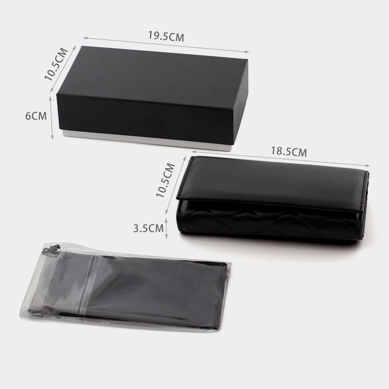 Custodia per occhiali profumata piccola unisex Custodia per occhiali da sole Custodia per occhiali da sole semplice di fascia alta anticaduta e anti-pressione_voghion.com