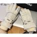 Gants de ski pour femme, écran tactile, doublure polaire, épais, résistants au froid, coupe-vent, sport, cyclisme, homme_voghion.com