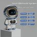 Smart Robot Wireless Bluetooth Speaker Sound Box Audio Alarm Clock FM Radio For Boy Girl Student Gift,1 * AI Robot,White_voghion.com