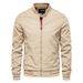 Frühling und Herbst neue Casual Fashion Trend Outwear Herren Top dünne Jacke_voghion.com