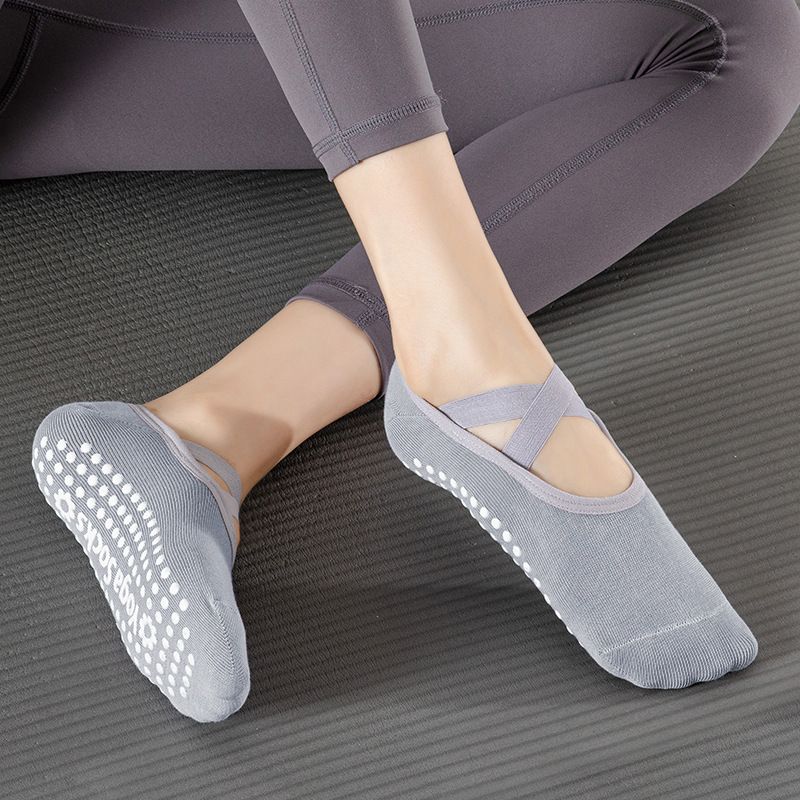 Professional Yoga Women's Boat Spring And Summer Anti Slip Pilates, Beginners Indoor Floor Socks, Fitness Dance_voghion.com