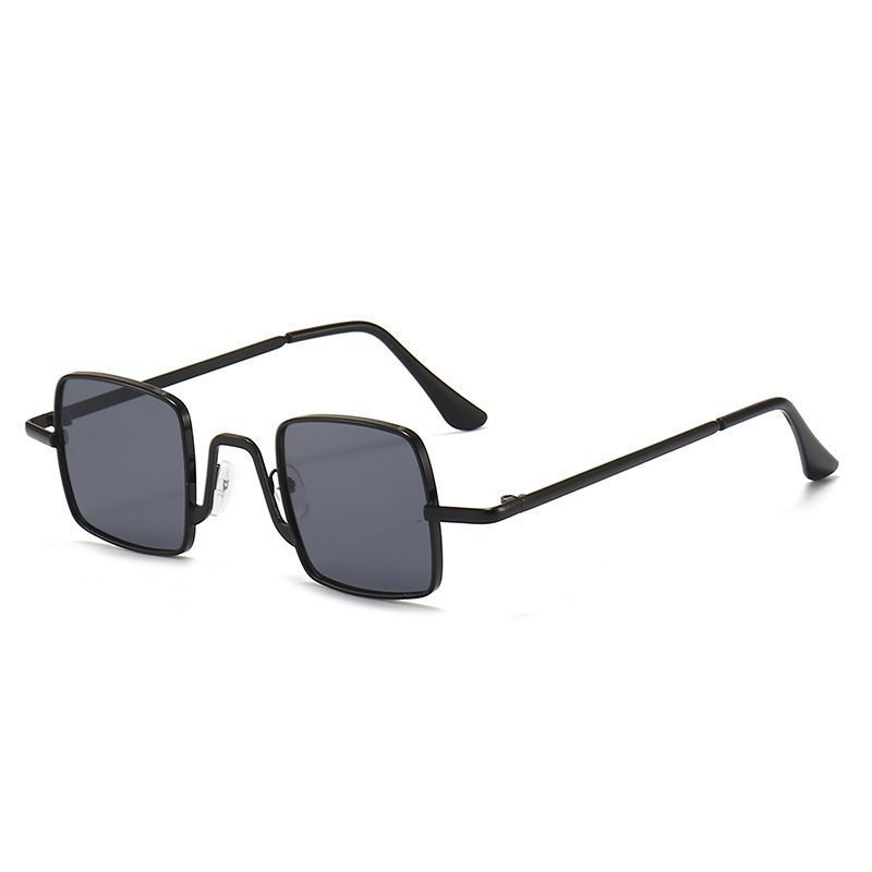 Vintage Hip Hop Sunglasses Small Frame Square Small Glasses Funny Sunglasses_voghion.com