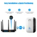 1PC 300Mbps Wireless WIFI Repeater 2.4G Router Wifi Range Extender Wi-Fi Signal Amplifier 802.11N Network Card Adapter for PC_voghion.com