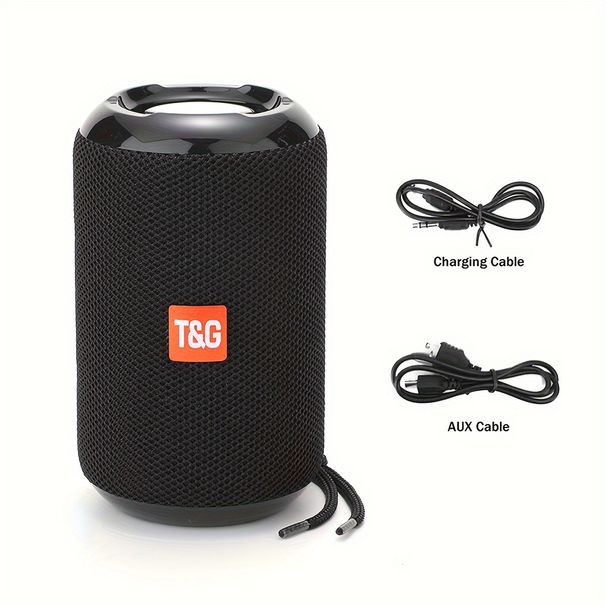 T&G264 Wireless Speaker, Portable Speaker With Loud Stereo Sound, TF Card\ Flash Drive Card Data Read, Perfect For IPhone And More_voghion.com