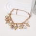 Baroque Pearl Conch Shell Women's Irregular Bracelet Personality Exaggerated Style Beach Chain_voghion.com