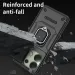 For Xiaomi 14 Ultra 13T POCO X6 X5 M6 F5 Pro C65 Armor Phone Case with Slide Camera Protection Ring Holder Bracket Cover_voghion.com