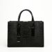 New Women's Trend Crocodile Pattern Handheld One Shoulder Crossbody Tote Bag_voghion.com