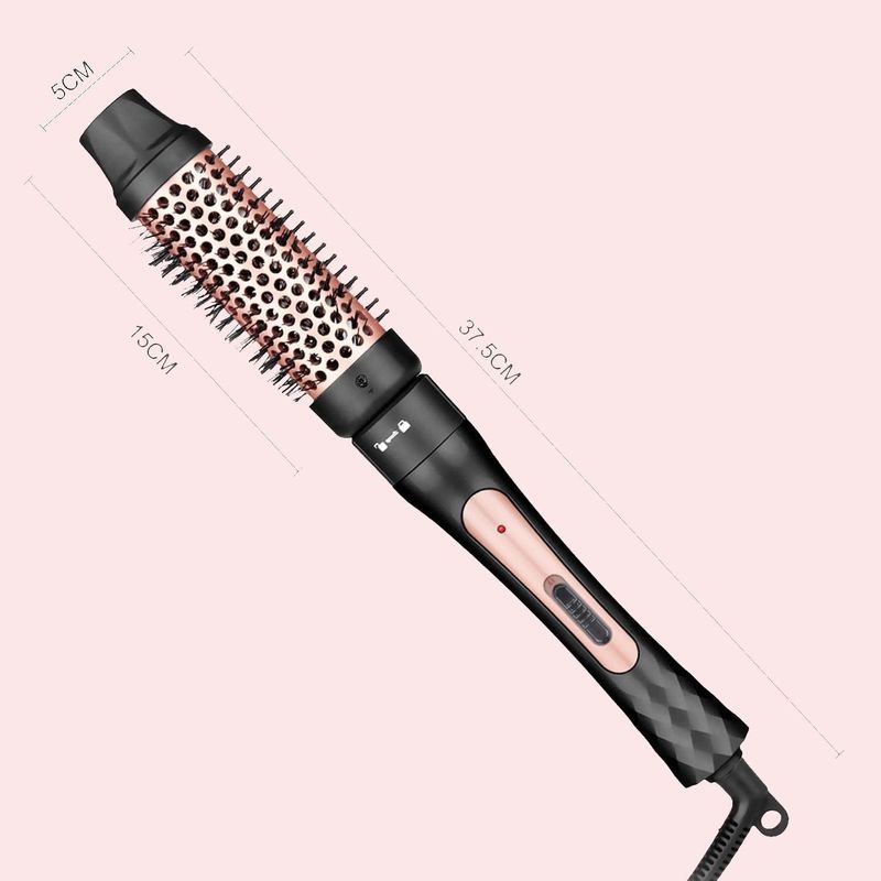 Rizador de pelo nuevo, superventas, con peine desmontable y control de temperatura de dos niveles._voghion.com