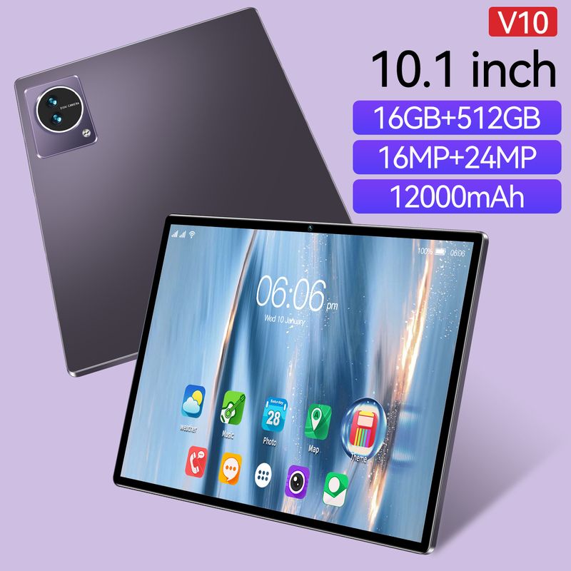 New 10 Inch Tablet Computer, Business Office High-definition Screen, Card Insertable, Card, Dual Standby_voghion.com