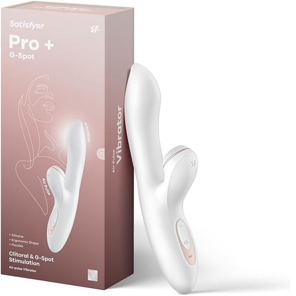 Satisfyeer Pro G-Spot Rabbit | Clitoris Sucker With 11 Intensity Levels G-spot Massage With 10 Vibration Programmes | Rechargeable Battery Technology_voghion.com