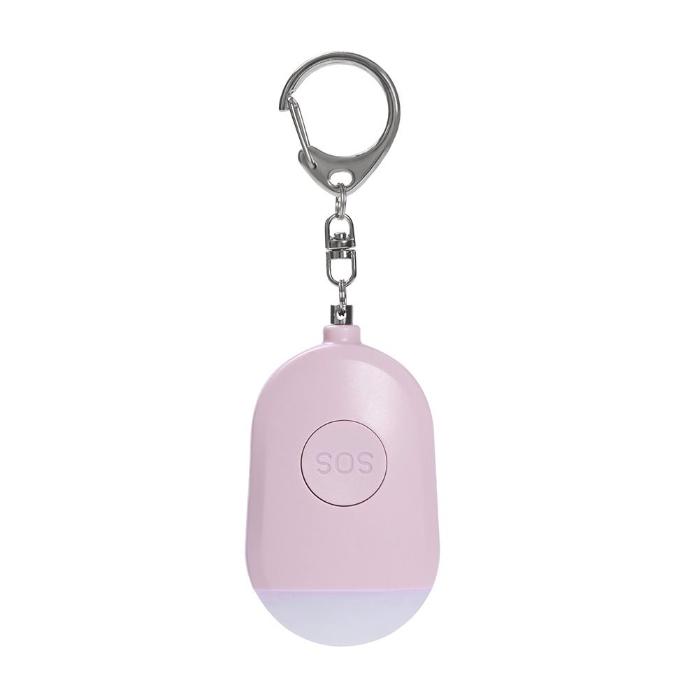 Persoonlijk veiligheidsalarm voor vrouwen – 130 dB antidiefstal- en SOS-noodapparaat met LED-stroboscooplamp, sleutelhanger en tasclip (6 kleuren)_voghion.com
