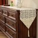 Mantel de encaje para mesa de centro, estilo rústico americano, con tiras largas huecas, de alta gama_voghion.com