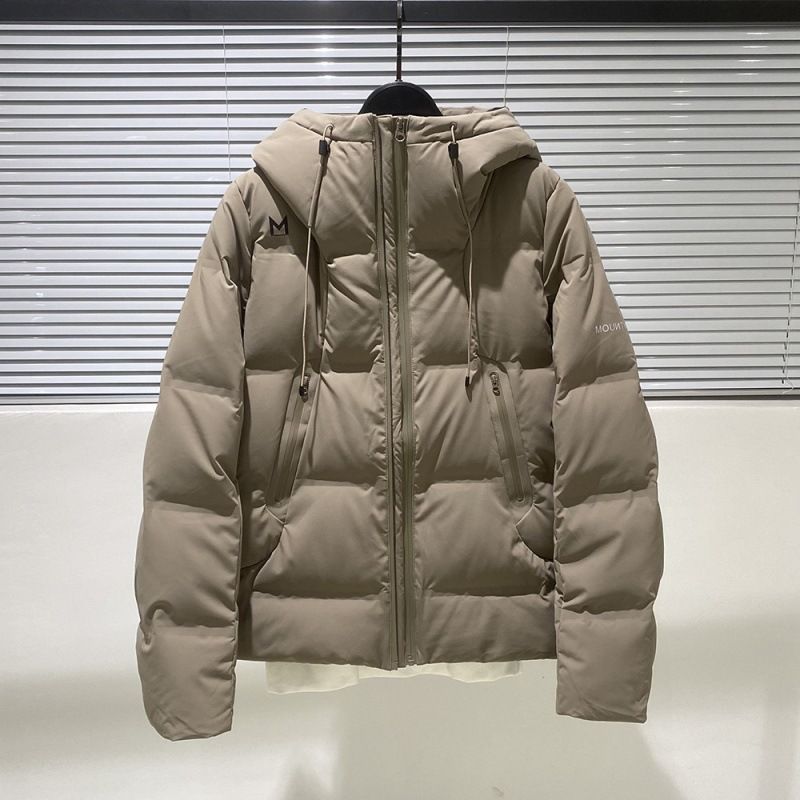 Abbigliamento maschile 2024 Giacca invernale da uomo in seta e cotone con cappuccio Air Puff Giacca corta da uomo in seta e cotone Giacca Giacca in seta e cotone_voghion.com