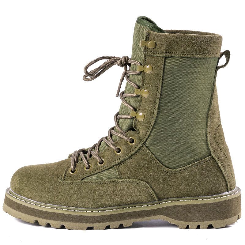 Sapatos masculinos Outono Outdoor Sharp Blade Ultra Light Martin Combat Boots Sapatos de caminhada de cano alto masculinos Botas de treinamento para caminhada Botas táticas para caminhada_voghion.com