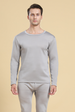 Completo intimo termico per uomo e donna, autunno e inverno, foderato in pile, seta, girocollo, mutandoni lunghi, termoisolante_voghion.com