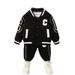 2023 New Sports Baseball Two Piece Set Foreign Style Boys' Spring and Autumn Suit Handsome Children's_voghion.com