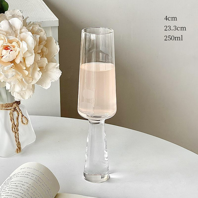 Ins Stil Fackel Kristall Cocktail Kaltes Getränk Tasse Champagner Glas Saft Becher Nische Design_voghion.com