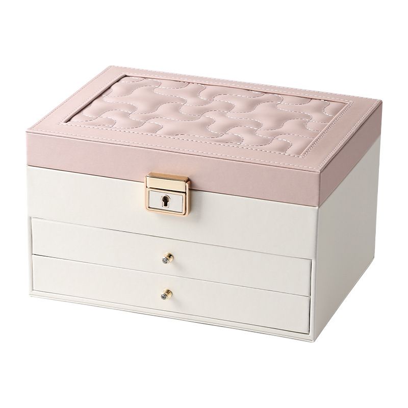 Läbipaistev ehete korraldaja 5-kihiline akrüülist hoiukarp sahtlitega kaelakeede, sõrmuste, kõrvarõngaste jaoks suure mahutavusega tualettpaberi vitriin_voghion.com