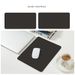Rakipsiz Kalite Saf Renk Küçük Boyut Ev Siyah Masa Matı Ofis Bilgisayar Erkek Oyun Mouse Pad Minimalist Büyük Boy_voghion.com
