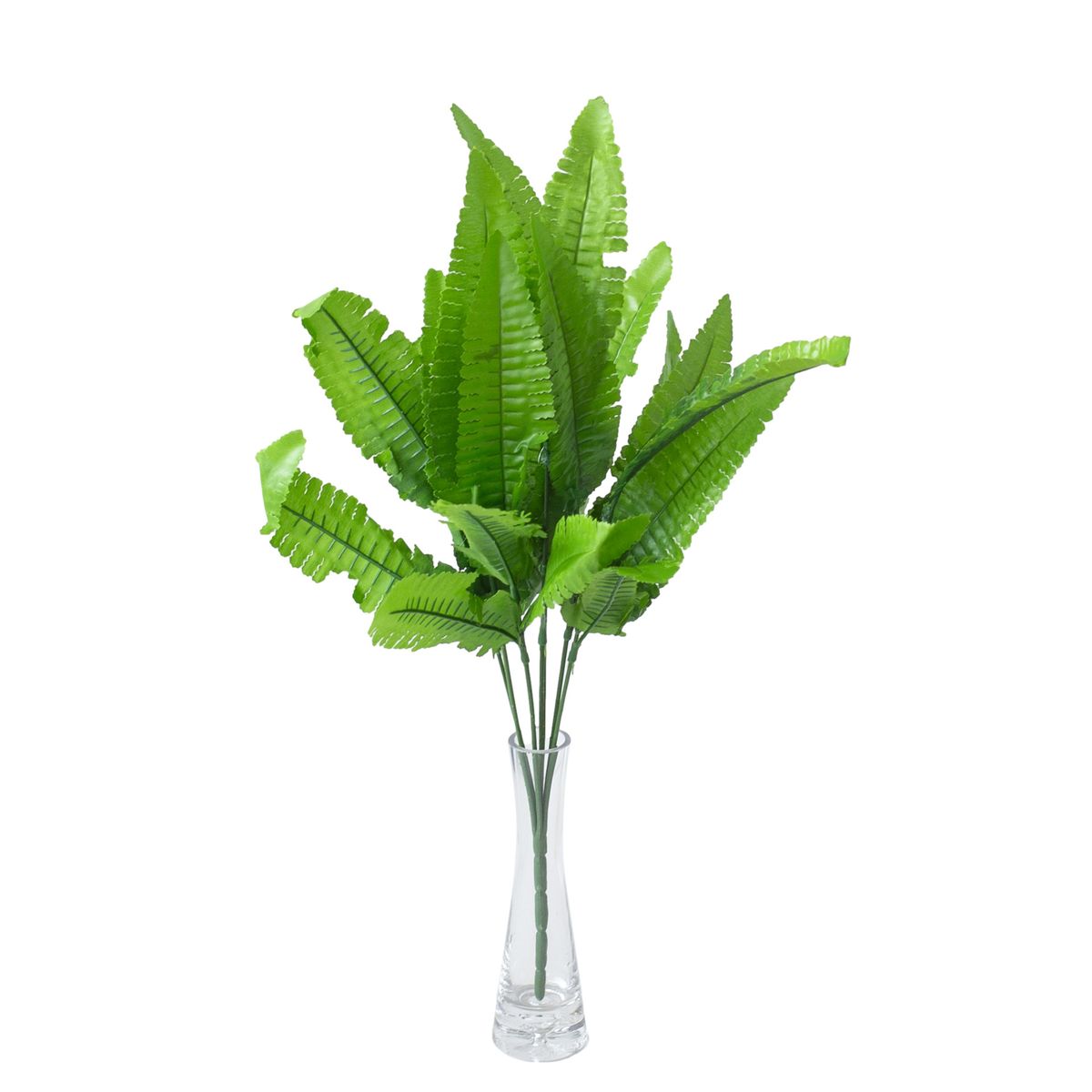 7-pronged small bunch of Persian leaves Persian grass Engineering decoration simulation plants artificial flowers green plants fern leaves plant wall_voghion.com