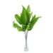 7-pronged small bunch of Persian leaves Persian grass Engineering decoration simulation plants artificial flowers green plants fern leaves plant wall_voghion.com