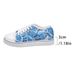 Foreign Trade Plus Size Women's European And American New Style Colorful Printed Low-top Canvas Lace-up Flat Single_voghion.com