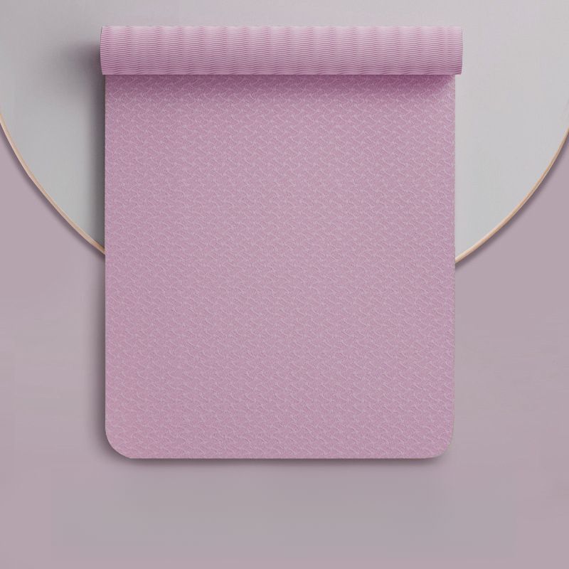 Grenzüberschreitende TPE-Yogamatte für Frauen, stoßdämpfend, geräuscharm, rutschfest, verdickt, ideal für Heimtraining, Tanz und Fitness._voghion.com