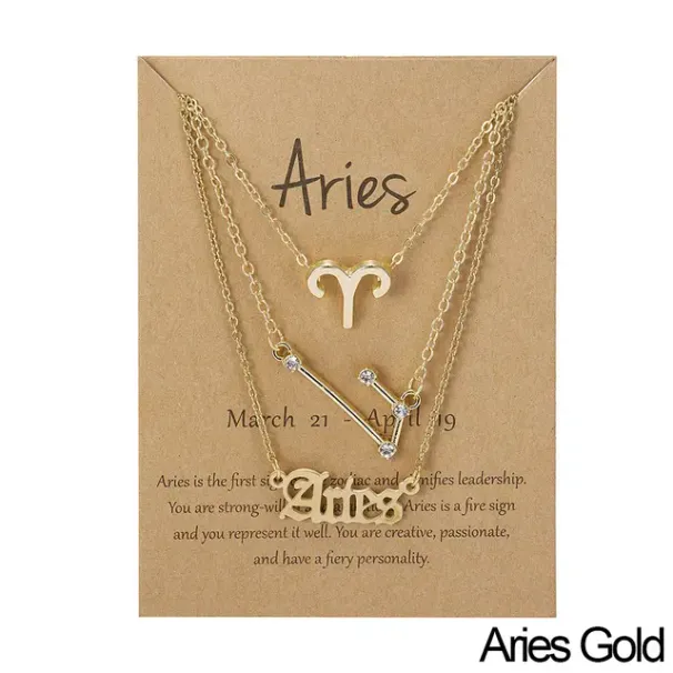 Heiße Verkäufe 12 Konstellation Anhänger Altenglisch Skorpion Widder Taurus Gemini Krebs Leo Halsband Horoskop Zeichen Halskette Freundschaft_voghion.com