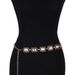 Women's Belt Casual Carved Decorative Acrylic Crystal Metal Waist Chain_voghion.com