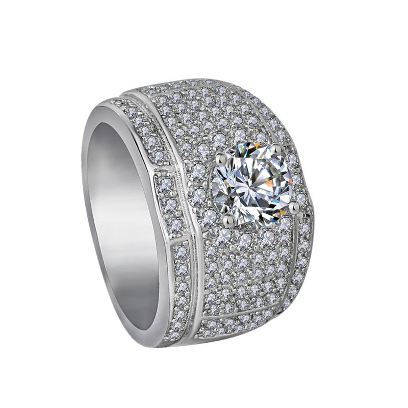 Anello di lusso da uomo Yihua con zirconi di alta qualità e diamanti intarsiati_voghion.com