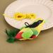 Simulated Elastic Catnip Bird Sound Resistant Bite Self-Entertainment Hanging Feather Cat Teaser Wand_voghion.com