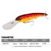 Long Tongue Big Minnow Floating Lure 20CM 43G Plastic Hard Boat Sea Lifelike Bait Fishing Gear_voghion.com
