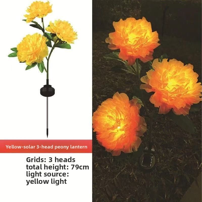 Solar Blume Outdoor Rasen Hof Landschaft Balkon Atmosphäre Garten Dekoration Dekorative Licht Simulation_voghion.com