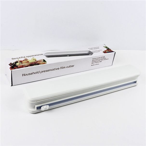 Radoši virtuves piederumu instrumentu piesūcekņi plastmasas plēves griezējs mājsaimniecības dalītājs regulējama uzglabāšanas griešanas kaste_voghion.com