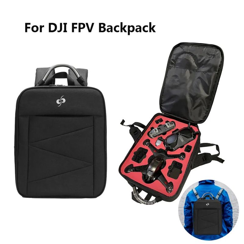 DJI Backpack Fpv FPV Waterproof Backpack Case Drone Bag Dji Combo Too Portable Bag For Drone Shoulder Case Carrying Goggles For_voghion.com