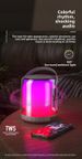 A55 Bluetooth Speaker With Colorful Lights And Powerful Sound - Portable And Perfect For Outdoor & Indoor Use_voghion.com
