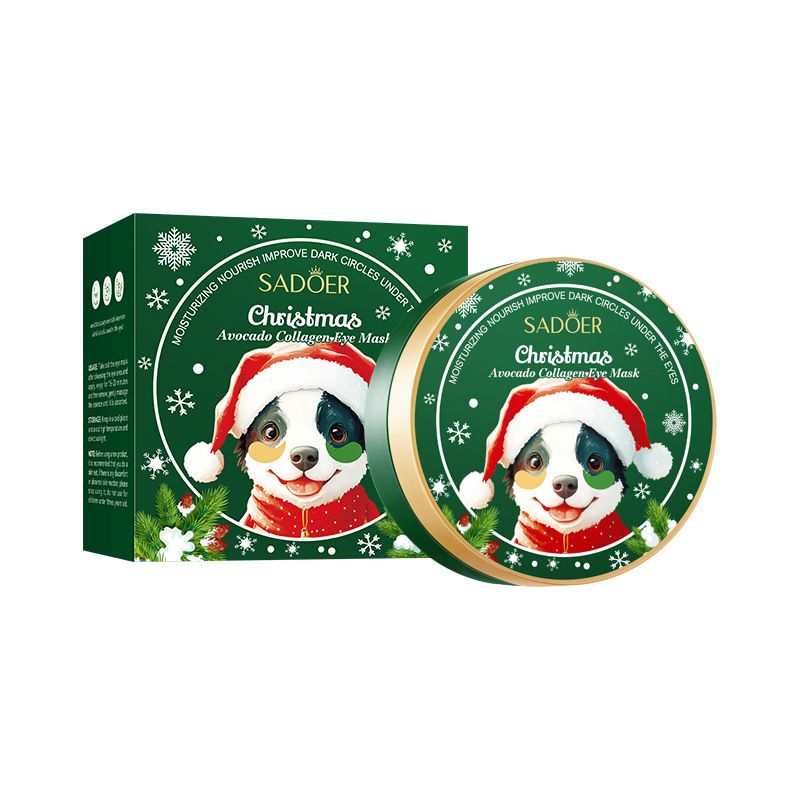 Full English Christmas Blueberry Collagen SADOER Moisturizing Eye Mask_voghion.com